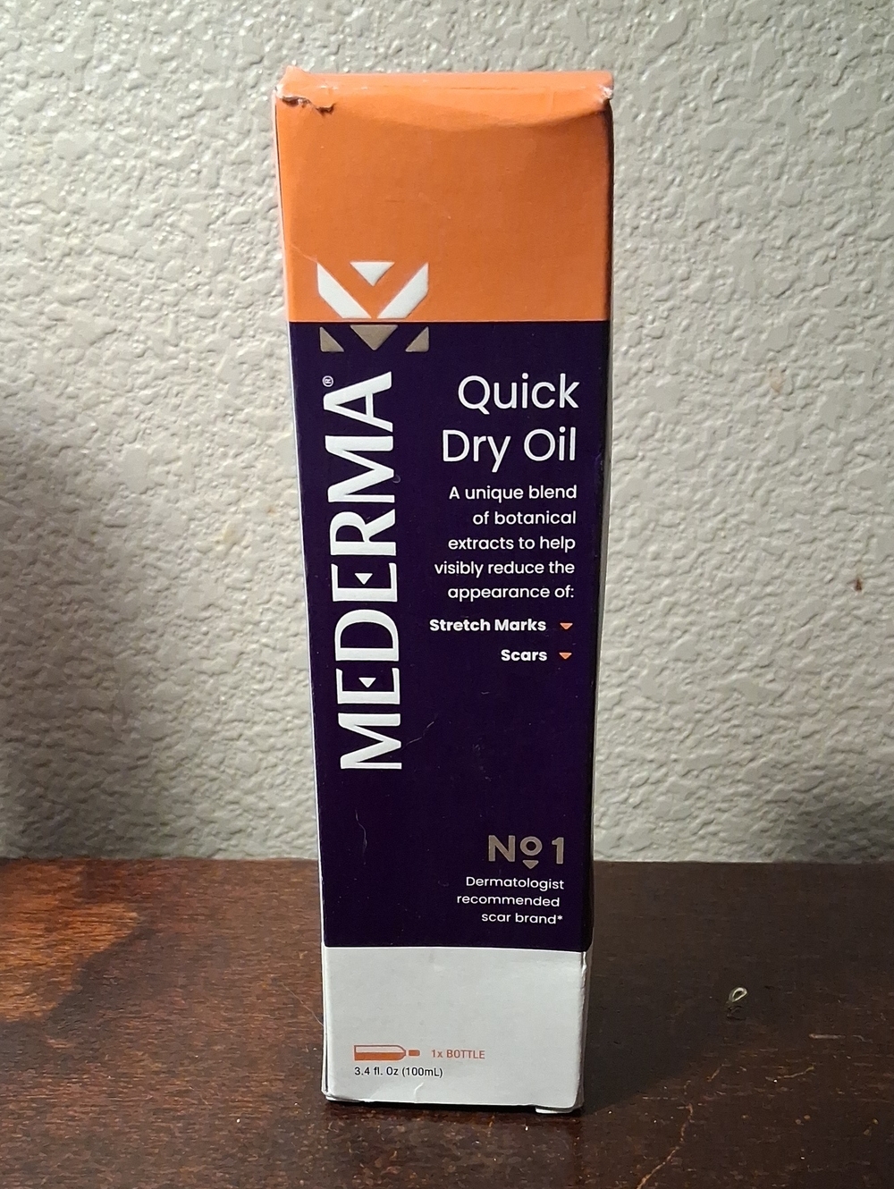 Quick Dry Oil - Orange & Purple